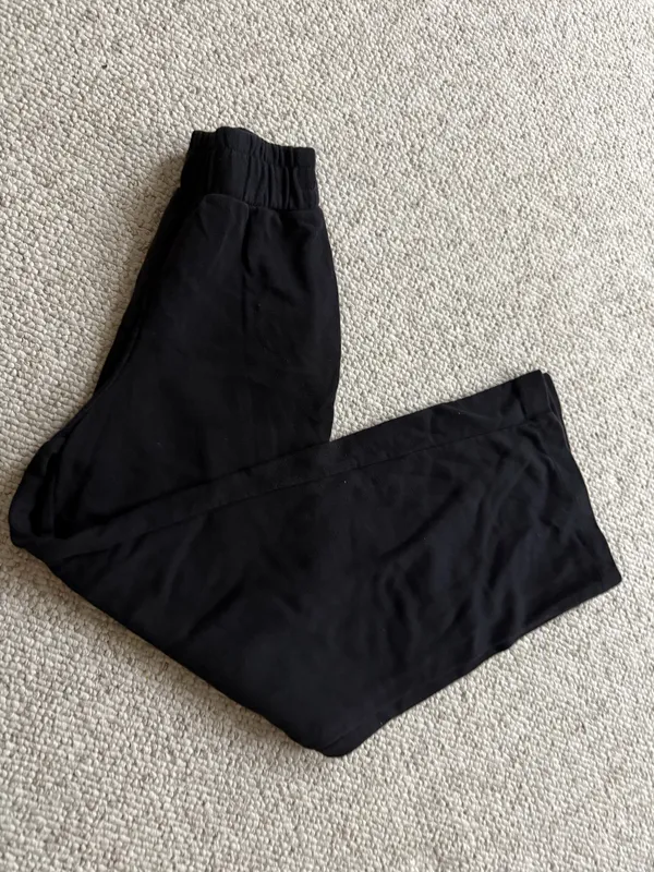 Wild Fable Wide-Leg Sweatpants High-Rise Black - Image 2