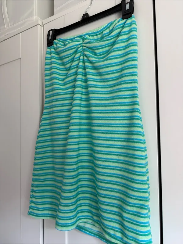 Dippin' Daisy's Striped Aqua & Lime Pool Dress - Image 2