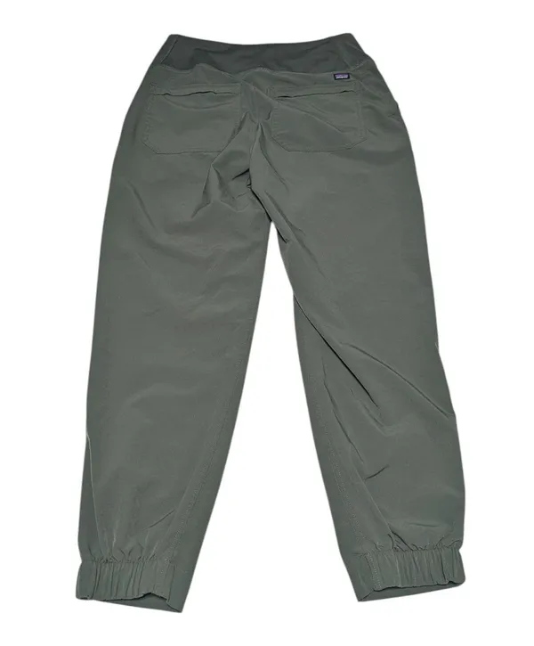 Patagonia Happy Hike Studio Pants Old Growth Green Womens X-Small Olive Gorpcore - Image 2