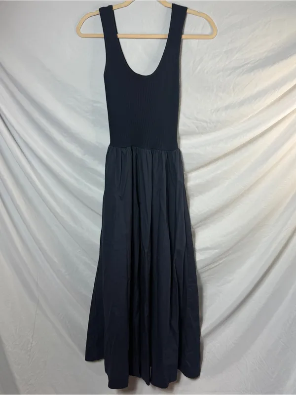 Moon River Croquette Tank Midi Dress - Image 2