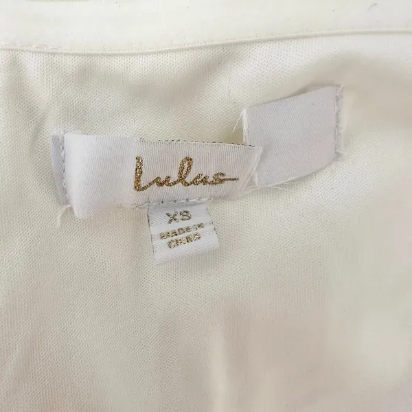 NEW Lulus Loveliest Aura White Off-the-Shoulder Mermaid Maxi Dress Wedding XS - Image 11
