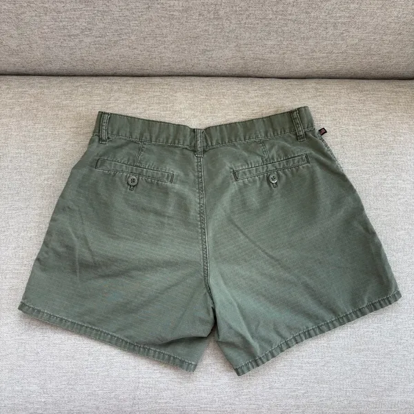 90s Vintage Polo Jeans Co Ralph Lauren Cargo Shorts 4 Olive Green Gorpcore Y2K - Image 3