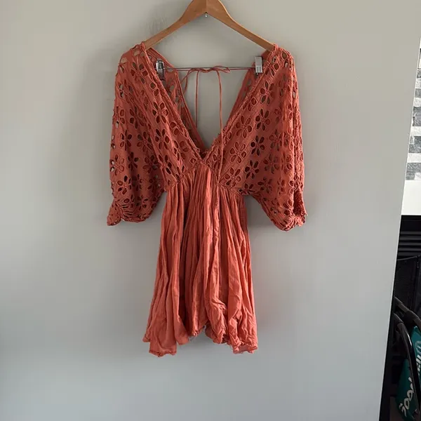 Free People Bella Note Mini‎ Dress - Image 3