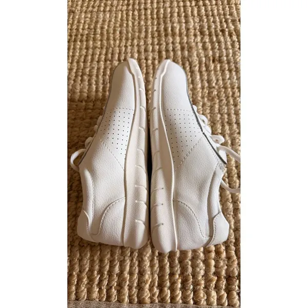 Cobb Hill Cuddlers Dorian Leather Sneakers White Comfort Size 7 - Image 5