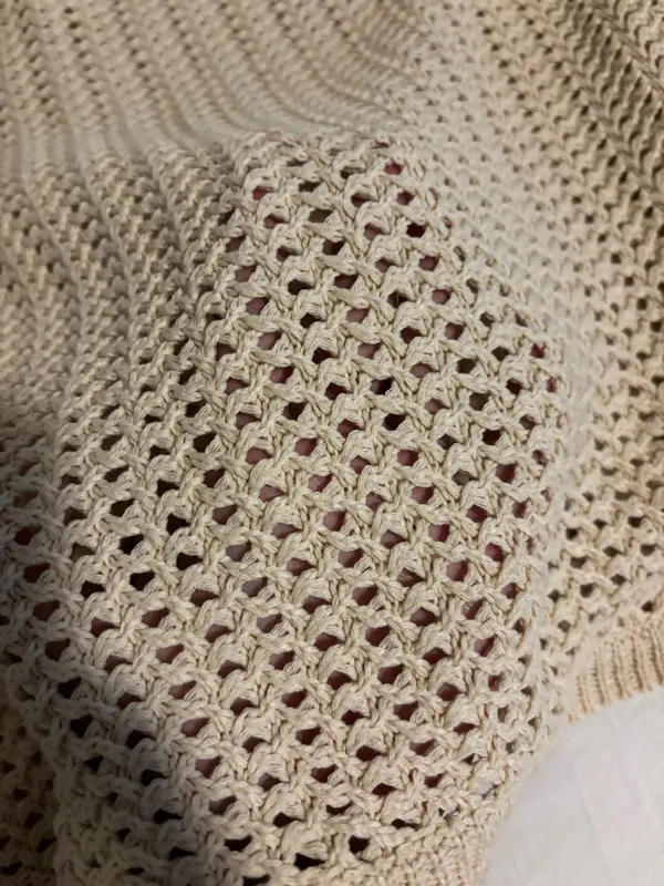 Windsor Crochet Knit Off-Shoulder Top - Image 7