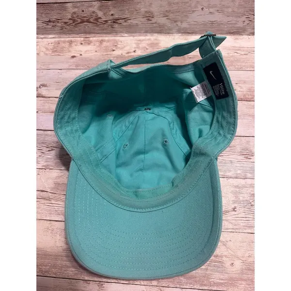 Nike 1 Size Baseball Cap Hat One-Size Adjustable Mint Green Athleisure Active - Image 5