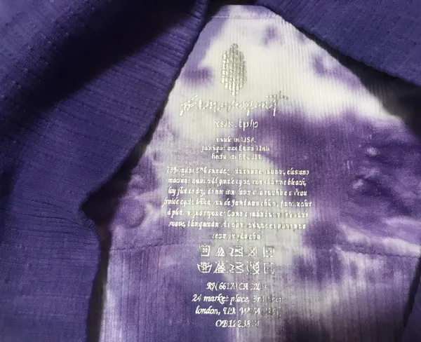 Free People Good Karma Bra Tie Dye Atlas mountain size XS/S - Image 6