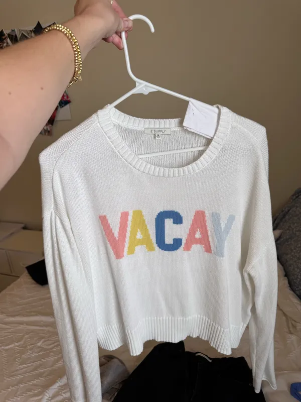 VACAY crew neck White - Image 2