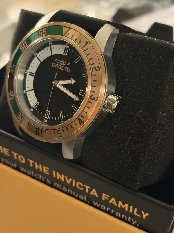 Invicta Specialty Compass Mens Friends & Family Limited Edition Gold Plated - Image 5