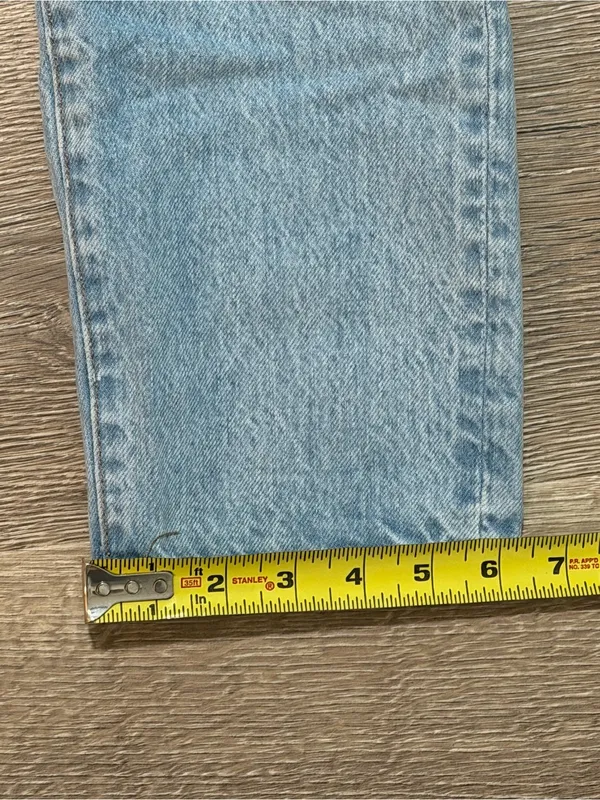 Madewell Perfect Vintage Jeans 25 Light Wash Distressed High Rise - Image 8