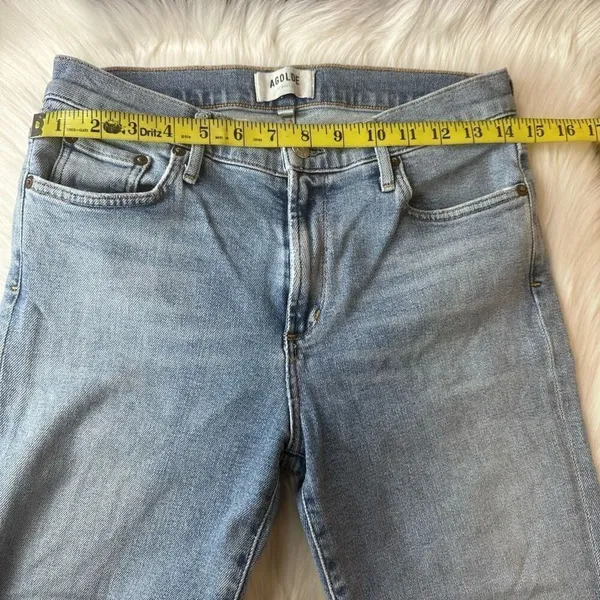Agolde Sophie Jeans Distressed Size 28 - Image 8