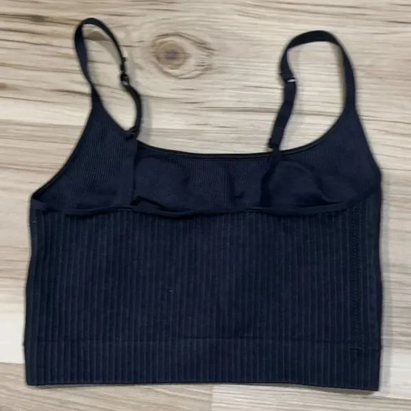Aerie Superchill Seamless Ribbed Bra Top Women’s XS - Image 5