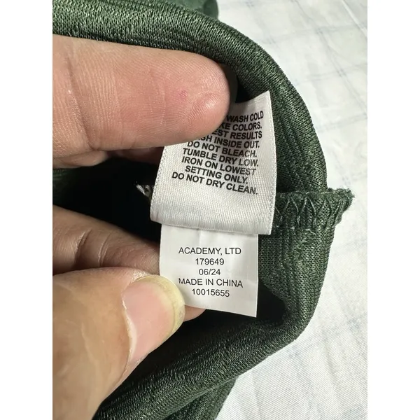 BCG Sycamore Green Quilted 1/4 Zip Pullover - NWT Size S - Image 6