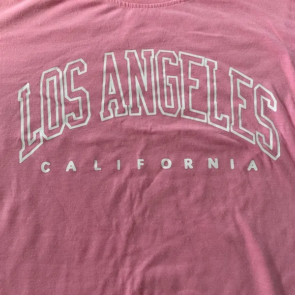 SheIn 🌸💗Women’s Los Angeles Graphic T-shirt - Image 3