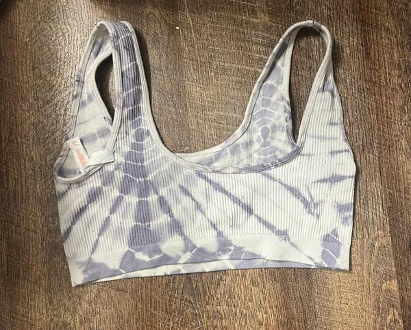 Lounge Colsie Tie Dye  Bralette - Image 3
