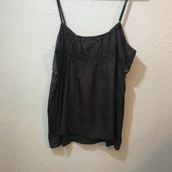 Old Navy brown sequined blouse SZ XL - Image 2