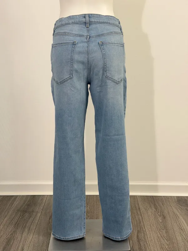 Old Navy Light Blue High Rise Loose Fit Jeans - Image 7