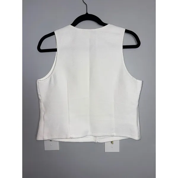 Dolan Left Coast Collection Structured Vest Crest Buttons Anthropologie - Image 8
