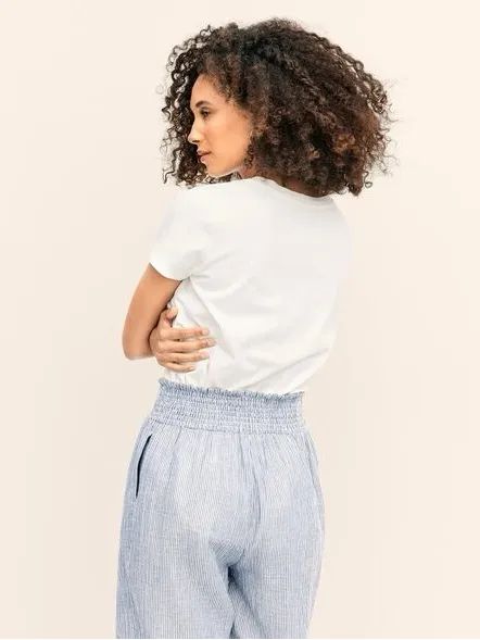Little Planet Women's Size Large Maternity Nesting Lounge Pants Blue - Image 7