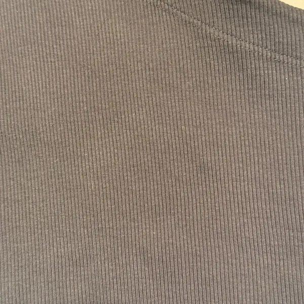 WE THE‎ FREE Asymmetrical Grey Ribbed Tank Top Sleeveless Dark Grey Small - Image 3