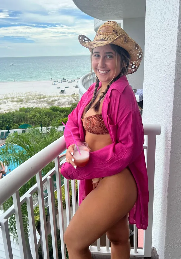 Pink Linen Coverup - Image 3