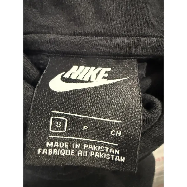 Nike Womens Sportswear Funnel Neck Hoodie Black‎ Fleece Pullover Small 3590 - Image 4
