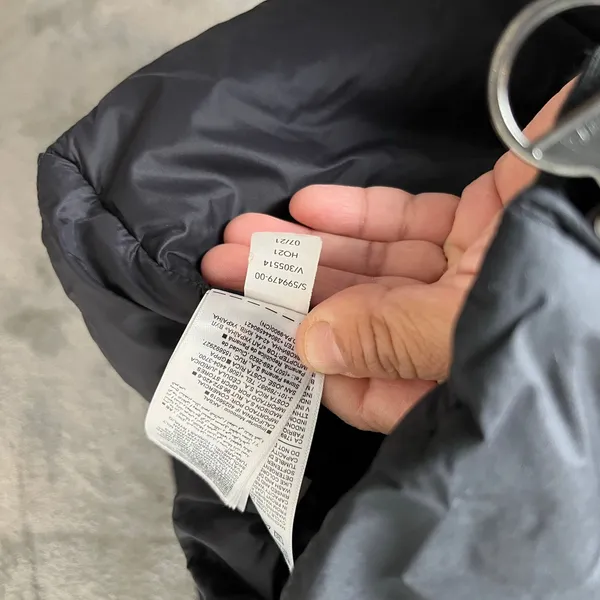 Athleta Downtown Quilted Puffer Jacket Black Size XS 550-Down‎ Fill - Image 6