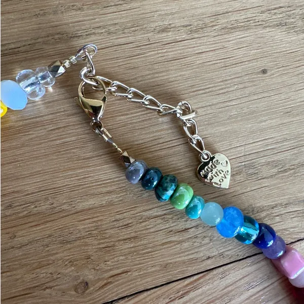 Made With Love - Beaded Necklace in Multicolor - Image 2