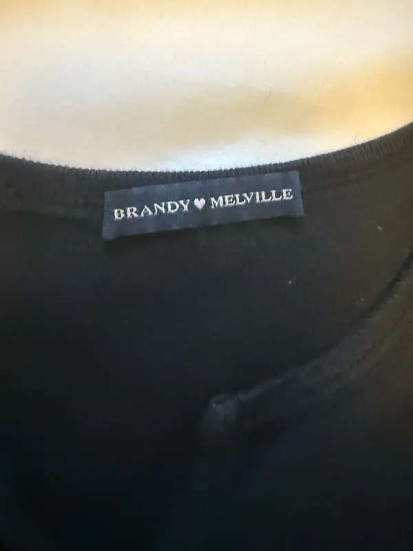 Brandy Melville Ashlyn V Notch Top - Image 4