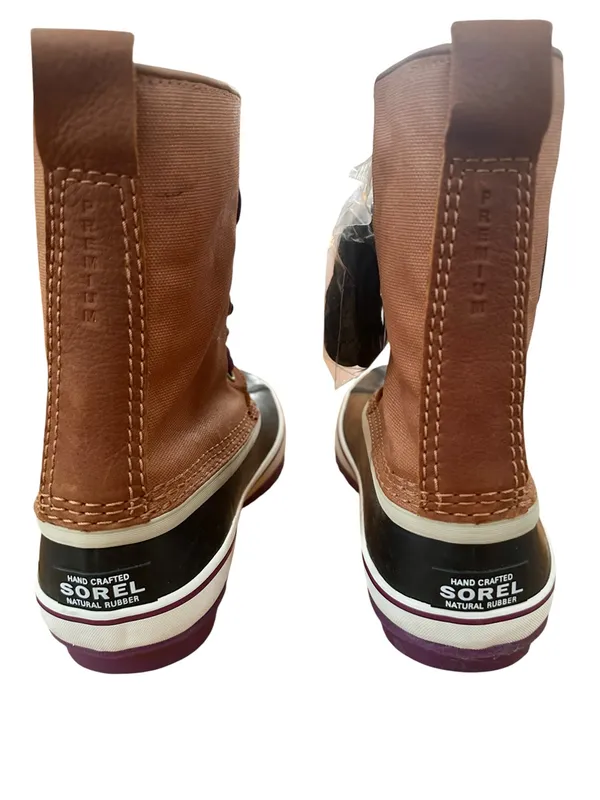 Sorel 1964 Premium CVS Winter Snow Duck Boots Camel Brown Women’s Size 7 - Image 8