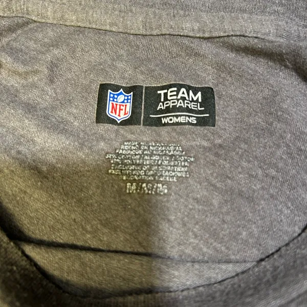 NFL Bears women’s Long Sleeve Gray Shirt - Image 5