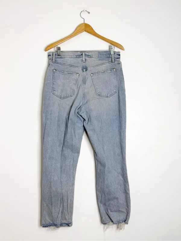 Abercrombie & Fitch Curve Love ’90s Straight Jeans 31/12S Ultra High Rise - Image 2