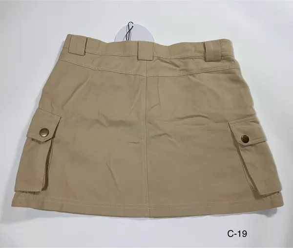 NWT Princess Polly Lydie Cargo Mini Skirt Beige Khaki Size 6 - Image 6