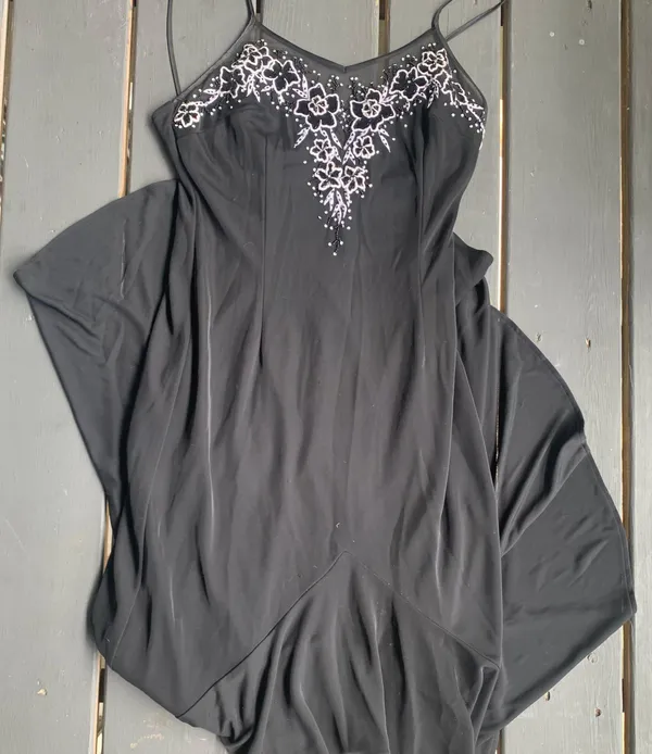 JSBOUTIQUE Black Formal High Low Dress - Image 4