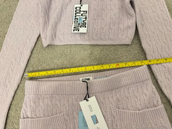Collective Concepts Future Collective cable-knit lounge set size M - Image 5