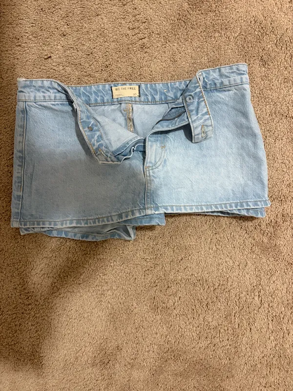 Free People Gallivanting Peekaboo Skort - Image 3