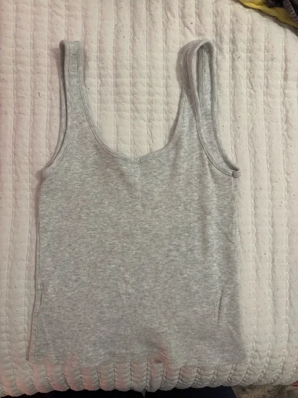 Grey Brandy Melville Tank - Image 2