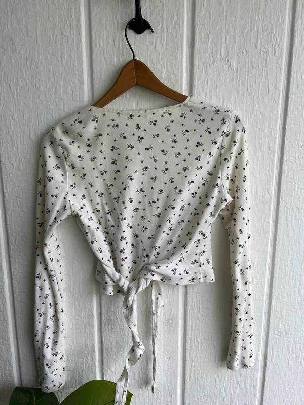 Brandy Melville Wrap Top - Image 2