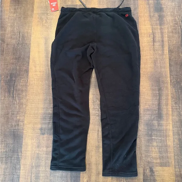 NWT Sherpa Adventure Gear Rolpa Fleece Pants Black XL - Image 5