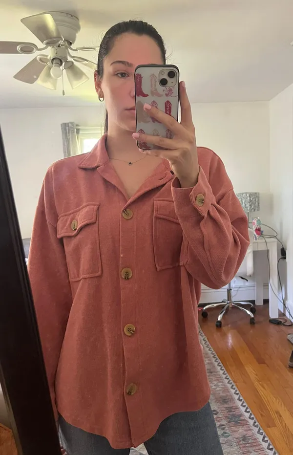 Pink Jacket Size M - Image 3