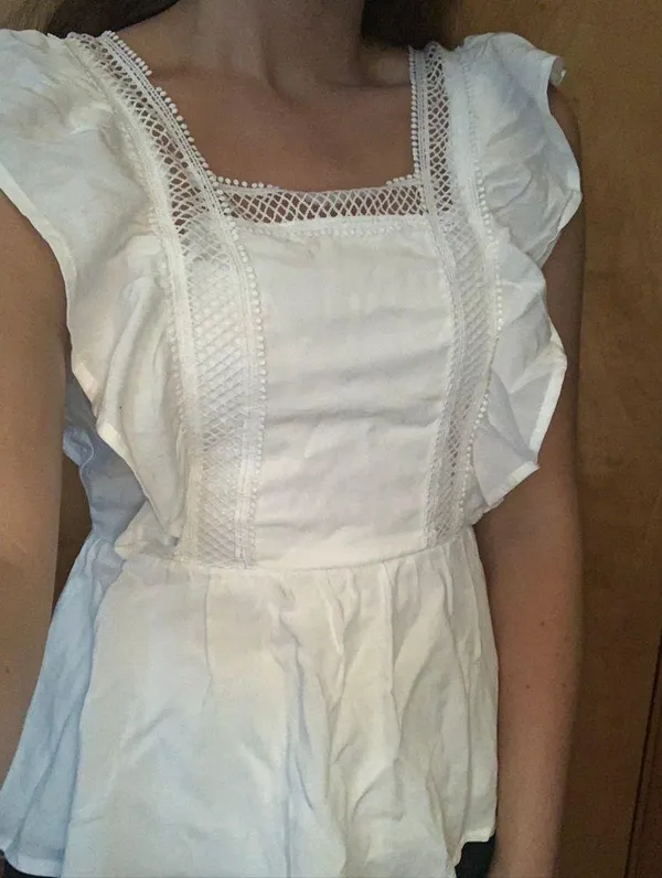 Francesca's White Tank Top - Image 8