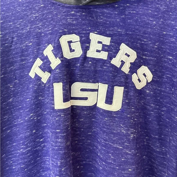 Colosseum Women Size XL LSU Tiger’s pullover hoodie‎ purple - Image 8