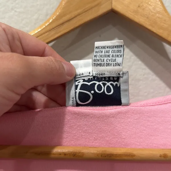 Lilly Pulitzer Pink Short Sleeve Tee - Image 3