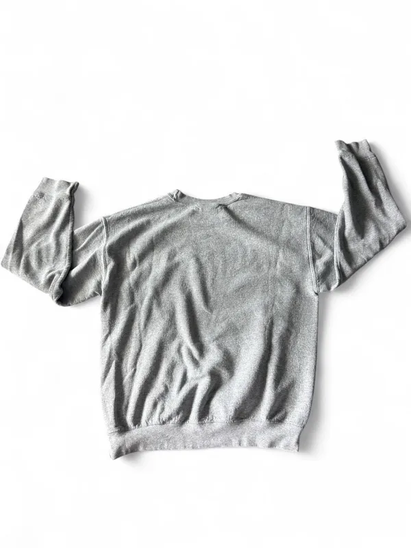 Gray Scituate, MA crewneck sweatshirt with white arched text. size M. - Image 2