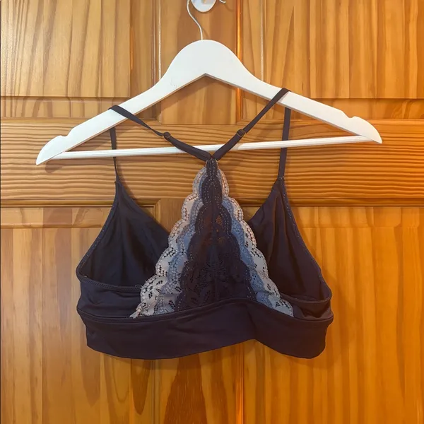 Aerie Size Medium Blue Lace Bralette - Image 3