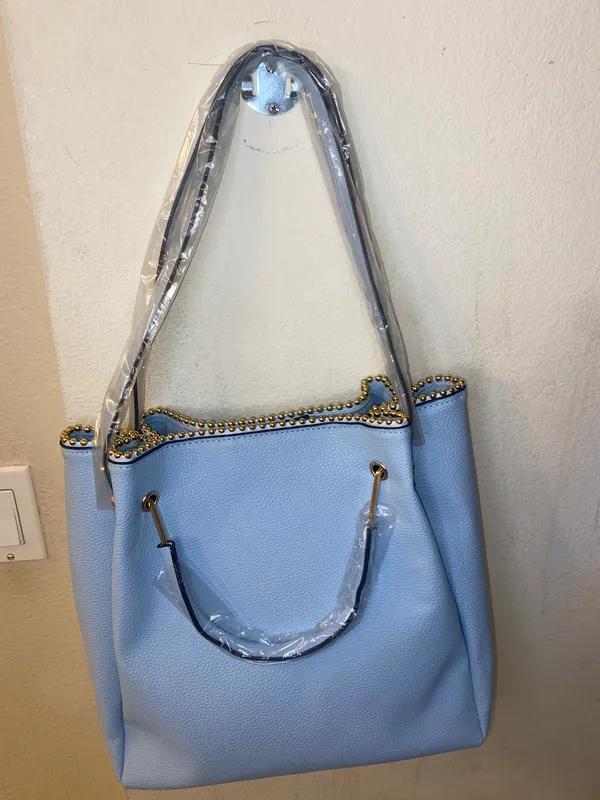 Alexis Bendel Periwinkle Purse Tote - Image 13