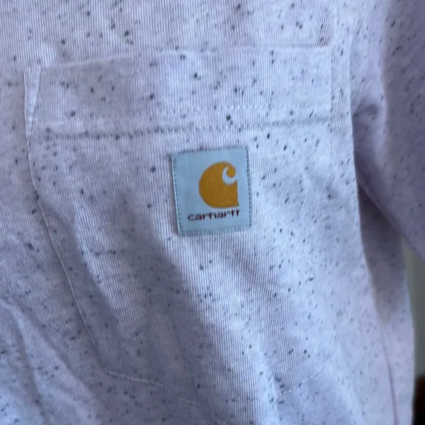 Carhartt Purple Relaxed Short Sleeve Tee - Image 5