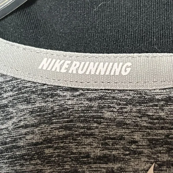 Nike Dri-FIT Pullover Women's Med Gray 1/4 Zip Running Top Thumbholes Athletic - Image 5