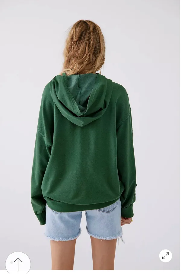 Urban Outfitters brand new hoodie burnt orange xs - Image 2