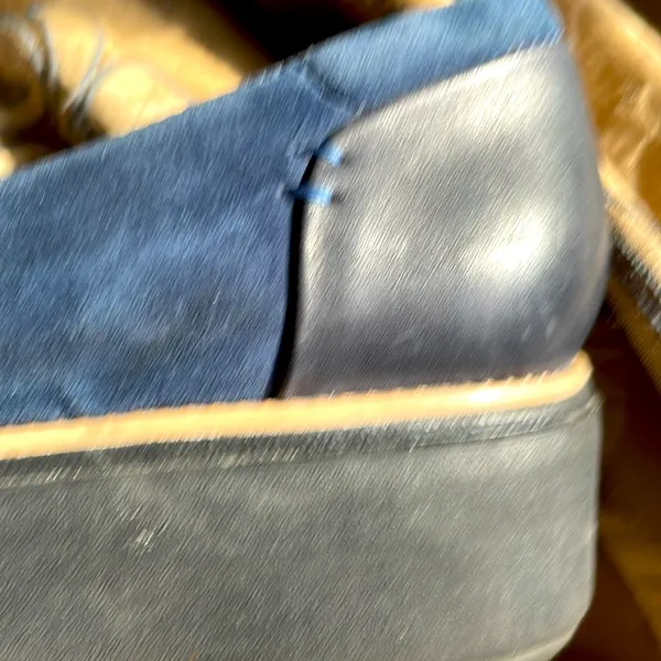 Ultimate comfort collection by Clark’s blue suede loafer - Image 7